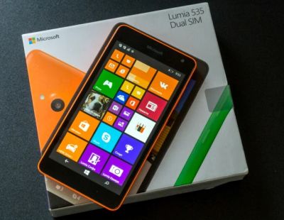 Лот: 5439385. Фото: 1. Microsoft Lumia 535 Dual SIM black... Смартфоны