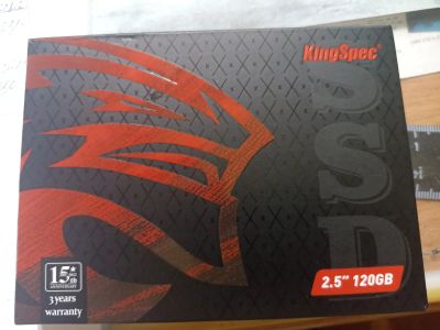 Лот: 19442966. Фото: 1. Новый неисправный SSD disk kingspec. SSD-накопители