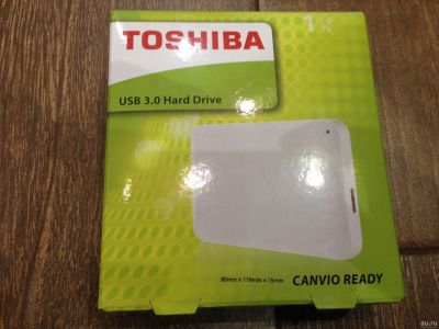 Лот: 13156027. Фото: 1. Новый в упаковке внешний жесткий... Жёсткие диски (HDD)
