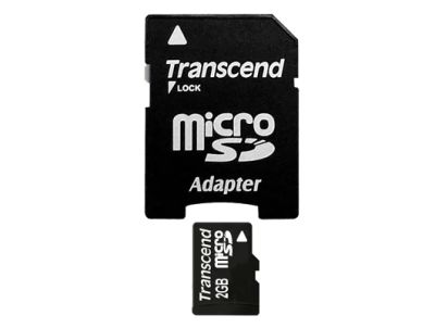 Лот: 3208784. Фото: 1. Две microSD + один адаптер Transcend. Карты памяти