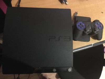 Лот: 10121426. Фото: 1. Playstation 3 (ps3) slim, винчестер... Игровые приставки, консоли