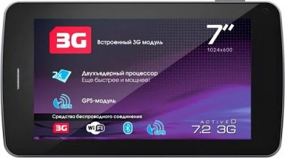 Лот: 4179200. Фото: 1. 7'' Планшет с 2 Сим-картами 3G... Планшеты