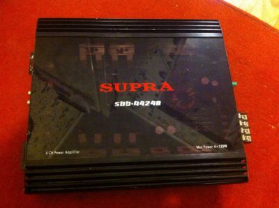 Лот: 8966357. Фото: 1. Продам усилитель SUPRA SBD-A4240. Усилители
