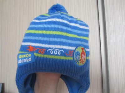 Лот: 8401424. Фото: 1. Шапка с фиксиками!!!. Головные уборы