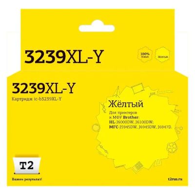 Лот: 24546522. Фото: 1. Картридж T2 IC-B3239XL-Y (LC-3239XL-Y... Картриджи, расходные материалы