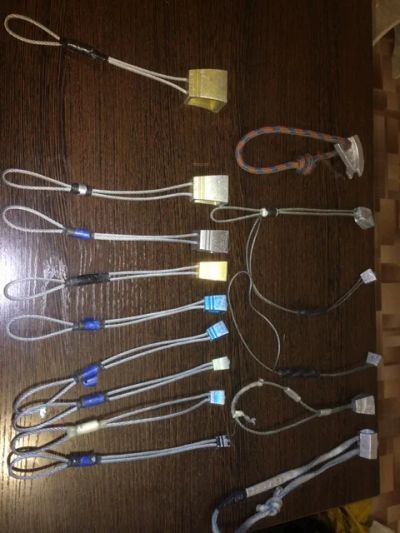 Лот: 3644896. Фото: 1. комплект из 12 стоперов, одной... Альпинизм и скалолазание