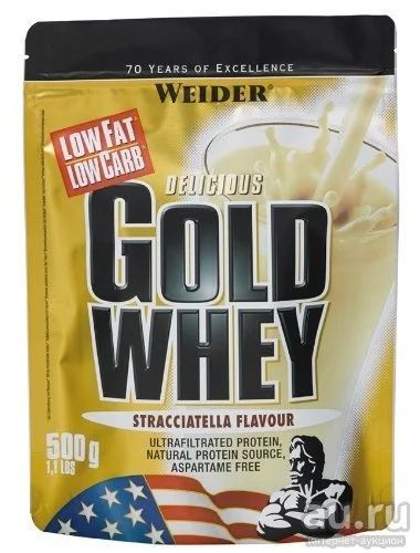 Лот: 9581069. Фото: 1. Weider Gold Whey 500 г Банан... Фитнес, аэробика и гимнастика