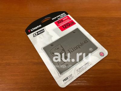 Лот: 21985462. Фото: 1. SSD 120Gb Kingston A400. Новый... SSD-накопители
