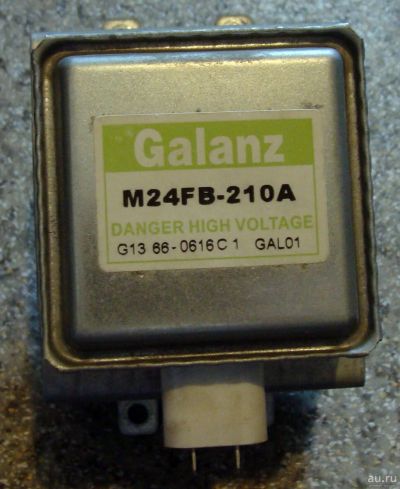Лот: 16061622. Фото: 1. Магнетрон Galanz M24FB-210A. Запчасти для микроволновок, мини-печей