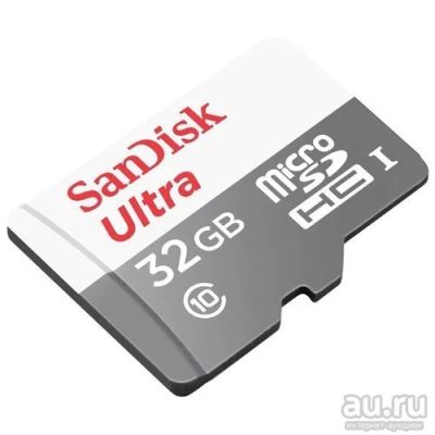 Лот: 6955247. Фото: 1. Карта памяти Micro SDHC SanDisk... Карты памяти