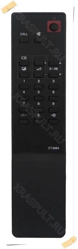 Лот: 15903736. Фото: 1. Пульт TOSHIBA CT-9684. Пульты ДУ