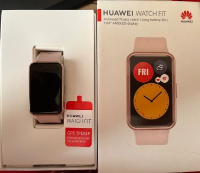 Лот: 19006368. Фото: 1. Смарт часы Huawei watch fit. Смарт-часы, фитнес-браслеты, аксессуары