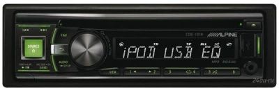 Лот: 1991205. Фото: 1. Alpine CDE-131R CD/mp3-ресивер... Автомагнитолы