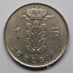 Лот: 73207. Фото: 1. Бельгия. 1 франк 1964г. Европа