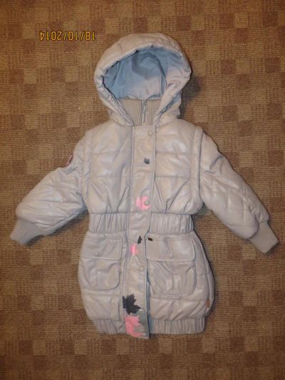 Лот: 4637736. Фото: 1. Orby новое пальто р.98. Верхняя одежда