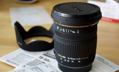Лот: 8601708. Фото: 1. Sigma dc 18-50 mm f/ 2.8 ex macro... Объективы