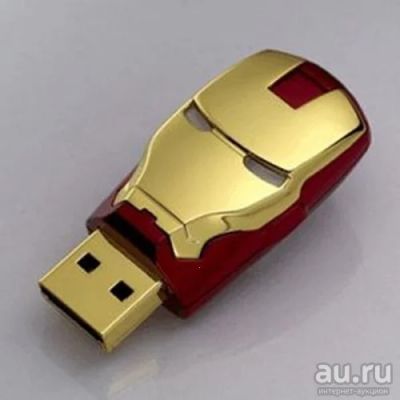 Лот: 8533059. Фото: 1. флеш карта гола железного человека. USB-флеш карты