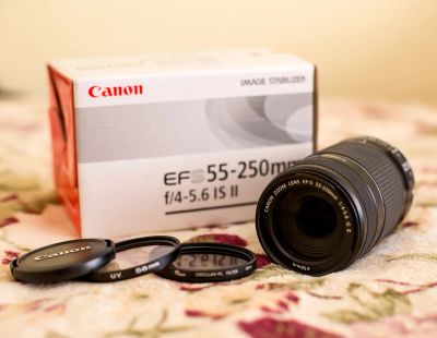 Лот: 6342245. Фото: 1. Объектив Canon 55-250мм. Объективы