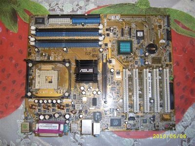 Лот: 334221. Фото: 1. МБ ASUS P4P800 SE. Материнские платы