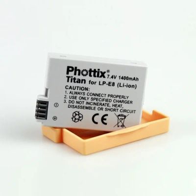Лот: 6910687. Фото: 1. Phottix Titan LP-E8 аккумулятор... Аккумуляторы, зарядные