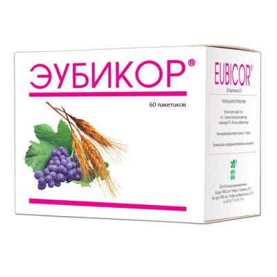 Лот: 23717360. Фото: 1. Эубикор пор. 3г №60. Лекарства