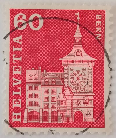 Лот: 25274864. Фото: 1. Марка_Швейцария, 60 Ct-Швейцарский... Марки