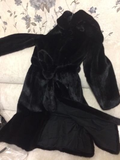 Лот: 8409837. Фото: 1. шуба Black lama. Верхняя одежда