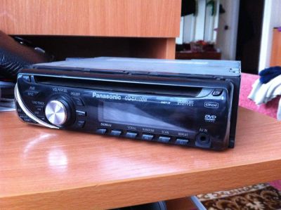 Лот: 3833851. Фото: 1. Автомагнитола DVD-ресивер Panasonic... Автомагнитолы