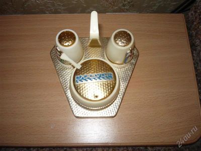 Лот: 2586394. Фото: 1. Набор для специй 70-е годы. Столовые приборы, ножи