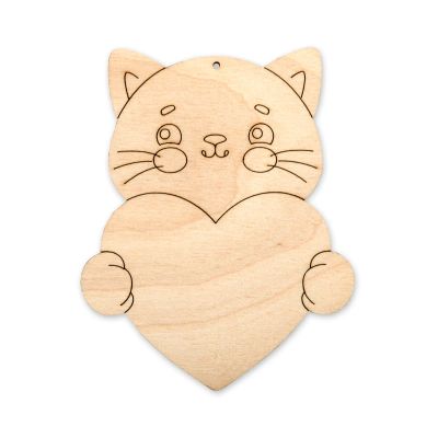 Лот: 25012798. Фото: 1. Подвеска "Mr. Carving" "Котенок... Материалы для ручной работы