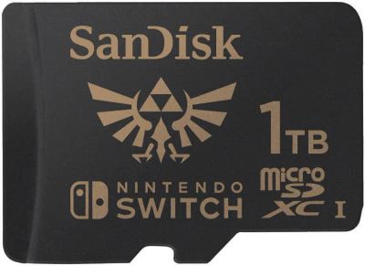 Лот: 24657128. Фото: 1. Карта памяти SanDisk 1TB Nintendo... Карты памяти