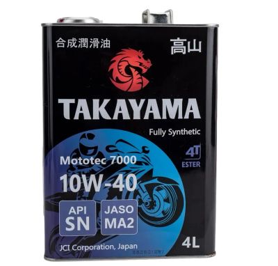 Лот: 25354832. Фото: 1. Масло моторное Takayama Mototec... Масла, жидкости