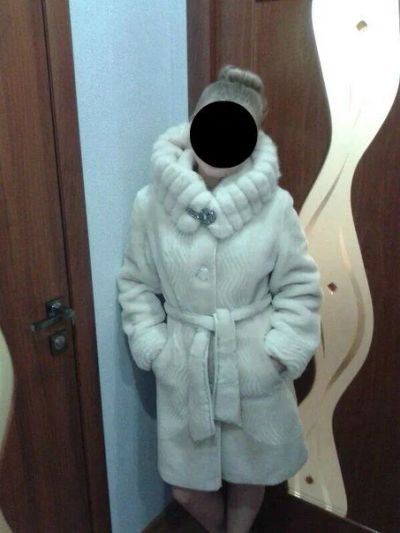 Лот: 3732129. Фото: 1. Мутоновая шубка(новая). Верхняя одежда