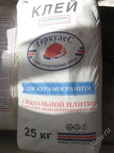 Лот: 977690. Фото: 1. Клей для керамогранита и напольной... Клеи, герметики, пена монтажная, клейкие ленты