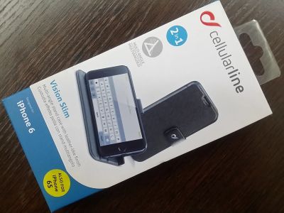 Лот: 12237822. Фото: 1. Чехол-книжка Cellularline Vision... Защитные стёкла, защитные плёнки