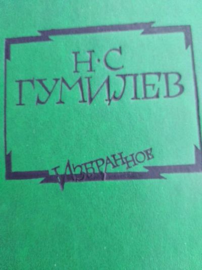 Лот: 12015307. Фото: 1. Избранное Гумилев. Художественная