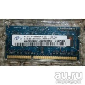 Лот: 8722490. Фото: 1. NT2GC64B88B0NS-CG. Оперативная память