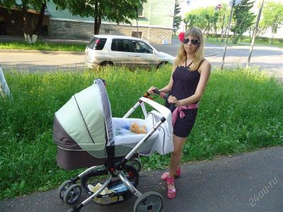 Лот: 2322398. Фото: 1. Коляска Baby Hit 2 в 1. Коляски