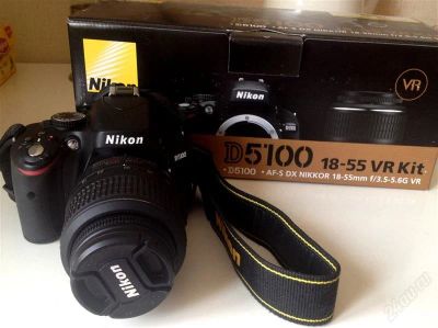 Лот: 2522240. Фото: 1. Цифровая камера Nikon D5100 Kit... Цифровые зеркальные