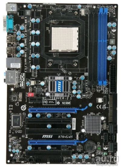 Лот: 7983162. Фото: 1. MSI 870-G45. Материнские платы