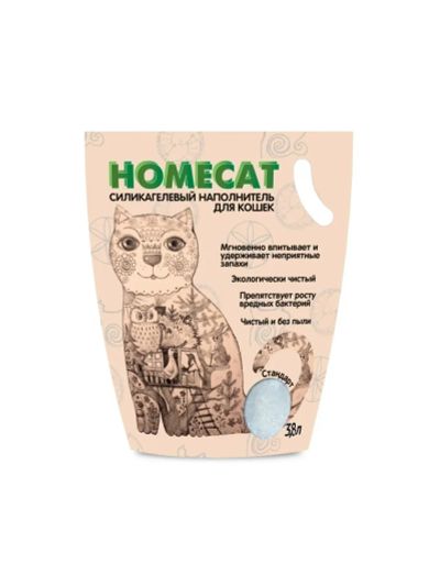 Лот: 19141537. Фото: 1. Наполнитель Homecat (Хоум Кэт... Миски, лотки, наполнители