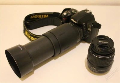 Лот: 2330161. Фото: 1. Nikon D40 + китовый объектив... Цифровые зеркальные
