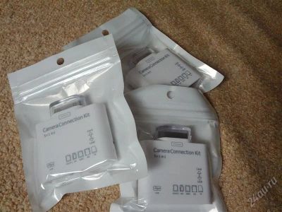 Лот: 1886155. Фото: 1. Белый iPad USB Connection Kit... Другое (аксессуары)
