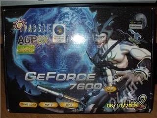 Лот: 131133. Фото: 1. NVIDIA GeForce 7600 GS AGP видеокарта... Видеокарты