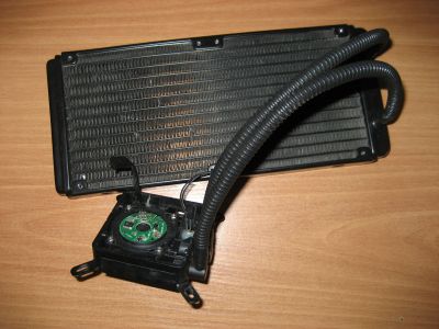 Лот: 15082739. Фото: 1. СВУ Corsair H100. Системы охлаждения
