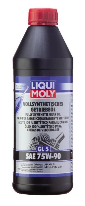 Лот: 20352416. Фото: 1. LIQUI MOLY Vollsynthetisches Getrieb... Масла, жидкости