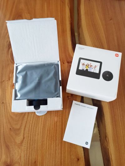 Лот: 19681916. Фото: 1. Видеоглазок Xiaomi LSC-M1S. Видеокамеры