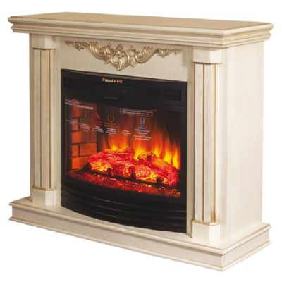 Лот: 25271575. Фото: 1. Электрокамин Inter Flame Джениус... Камины, печи-камины
