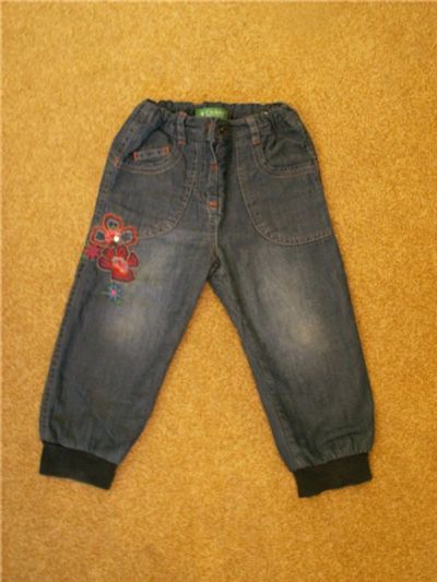 Лот: 3828475. Фото: 1. джинсы на хлопке д/д р. 80-86... Брюки, шорты, джинсы