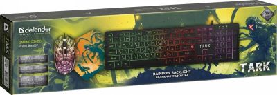 Лот: 22146785. Фото: 1. НАБОР ПРОВ.ИГРОВОЙ DEFENDER TARK... Клавиатуры и мыши